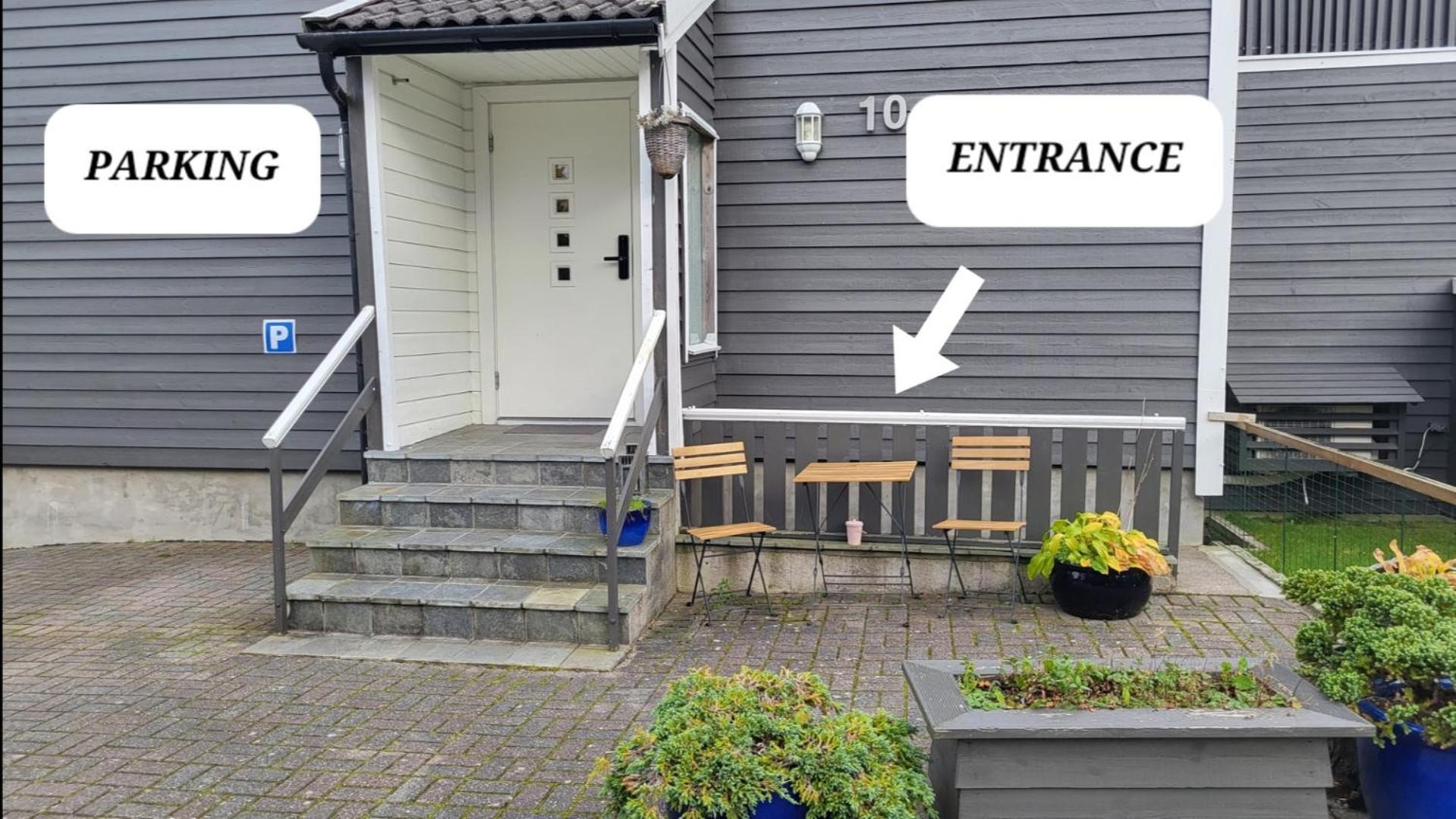 Fin Leilighet I Stille Og Rolig Omrade Med Gratis Privat Parkering! Stavanger Ngoại thất bức ảnh